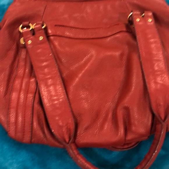 Pour la Victoire red leather bag - Picture 3 of 3